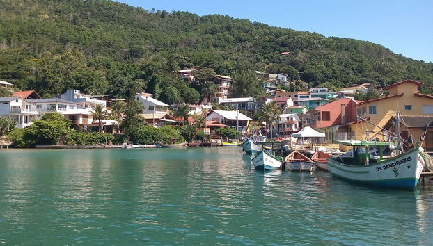Pueblo de pescadores de la Costa da Lagoa