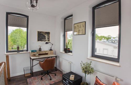 Loft Barnim w wieży strażackiej, 2-poziomowy, 100m2, taras na dachu - Foto 36