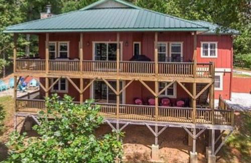 Red Rooster Family Cabin w/Hot Tub+Fire Pit+View - Foto 1