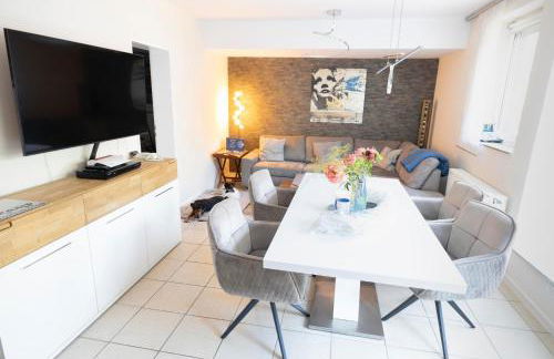 Nordsee direkt Garten Hallenbad und Sauna Strandkorb in der Saison - Foto 12