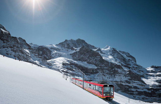 Depuis Lauterbrunnen : Train à crémaillère pour le Jungfraujoch - Top of Europe - Photo 4