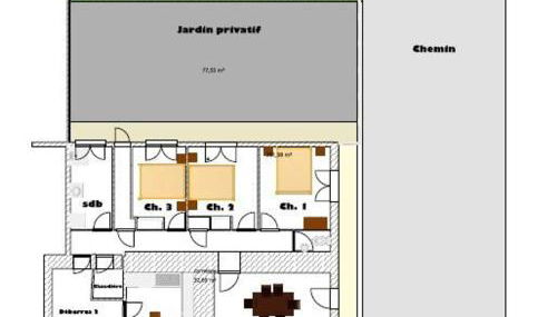 Gîte familial avec belle cour, 3 chambres, proche vignobles et activités, au calme en campagne angevine - FR-1-622-11 - Foto 3