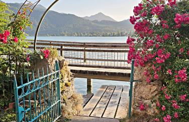 Villa Tegernsee - Exclusive Lakefront Villa with private Zirben Sauna, 4 Rooms for Family & Friends - Foto 53