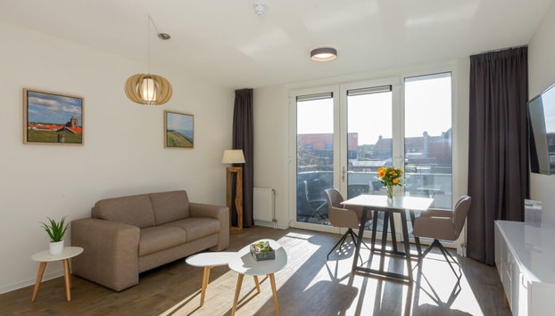 Zoutelande Beach Luxury Apartment - Foto 5, Sala de estar