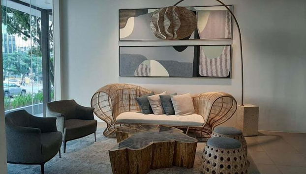 Zona de estar del vestíbulo