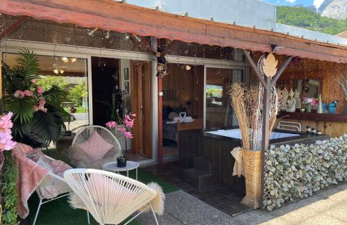 Le petit paradis au pied du Monte Blanco,jacuzzi privé, Rooftop,air de jeux - Foto 49