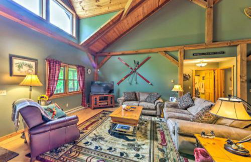 Slaty Fork Escape with Mountain View and Hot Tub! - Foto 4