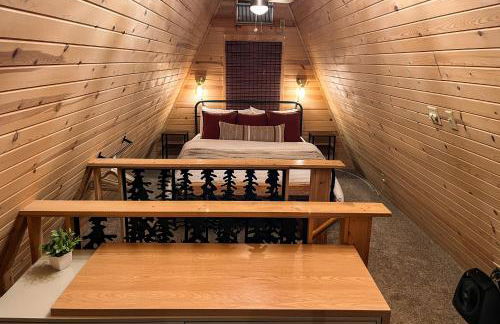 Timber Haven - Cozy A-frame Hot Tub Fireplace - Foto 11