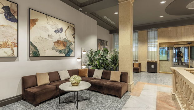 Sitzecke in der Lobby