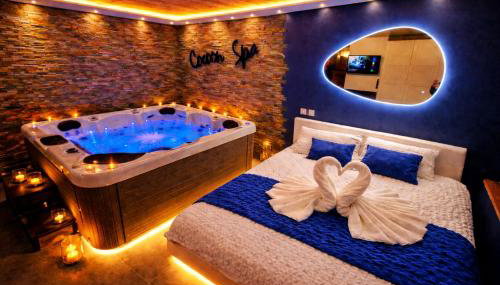 COCOON SPA-4 Pers-Jacuzzi-Parking-Jardin-Clim-Colmar - Foto 2