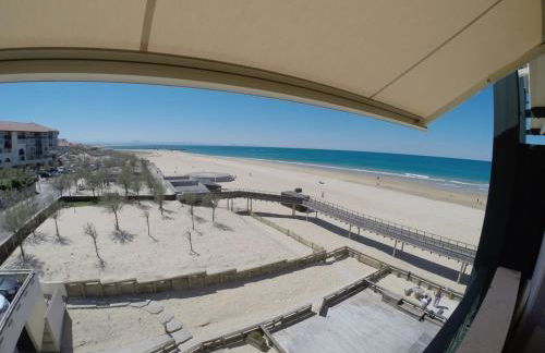 Studio front de mer Hossegor vue ocean plein sud 2 personnes - Foto 3