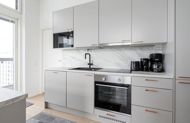 3BR Modern Loft Penthouse with Sauna & Parking - Foto 14