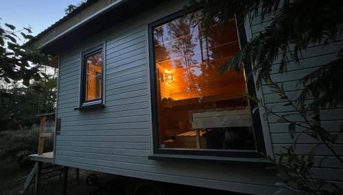 Luxus Summer Breeze Ferienhaus Lübbesee Sauna Bootssteg Templin - Foto 2