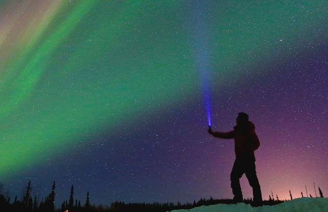 Tour de la aurora boreal + Termas de Chena - Foto 1