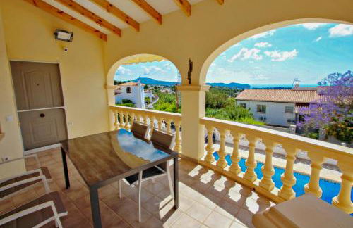 Sol Mar - sea view holiday home with private pool in Benissa - Foto 9