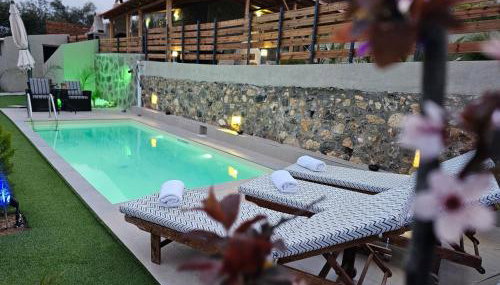 Elia Paradise Villa with private Pool - Photo 5, sunbed