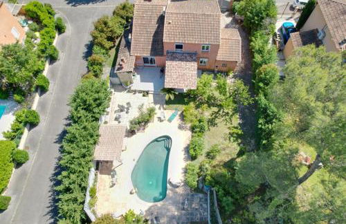 Villa Provençale climatisée près Aix en Provence Piscine securisée alarme - Foto 19