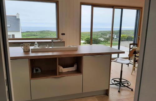 Maison en bois vue sur mer en Bretagne 5 couchages - Foto 7