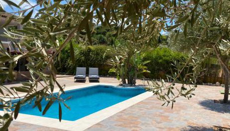 Detached holiday house, 2 bedrooms, private garden, pool - Photo 3, sunbed