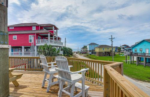 Walk to Gulf Ocean-View Home in Crystal Beach! - Foto 26