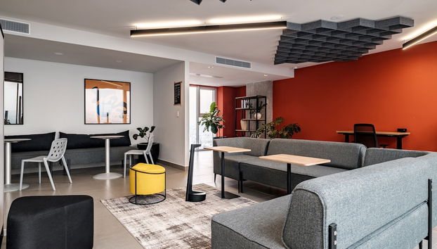 Sitzecke in der Lobby