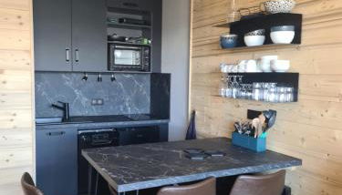 appartement le Chamois 312 Valmeinier 1900 piscine extérieur uniquement ouverte saison d été avec 1 chambre - Foto 5, stove, pet friendly, minibar