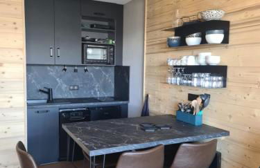 appartement le Chamois 312 Valmeinier 1900 piscine extérieur uniquement ouverte saison d été avec 1 chambre - Foto 5