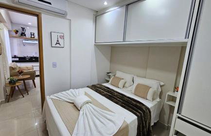 Flat Lindissimo ao lado Flamboyant Shop apto 301 - Foto 4