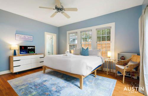 Charming Vintage House in Zilker with Hot Tub and Parking - Foto 22