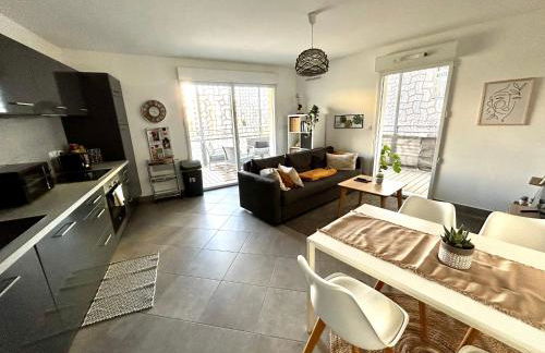 Appartement cosy - Port Marianne - Garage sous sol - Foto 1