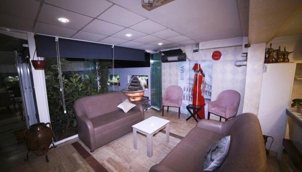 Zona de estar del vestíbulo