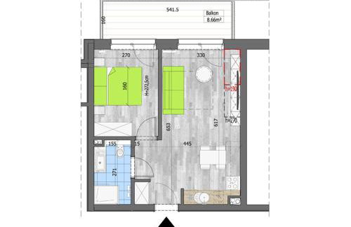 Rezydencja Niechorze MORSKIE WIDOKI 313 z Basenem i SPA - 5D Apartments - Foto 46