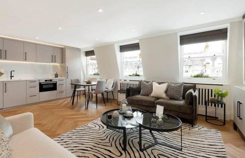 South Kensington Luxury Apartment Balcony, Museums & Heathrow 30min - Foto 10
