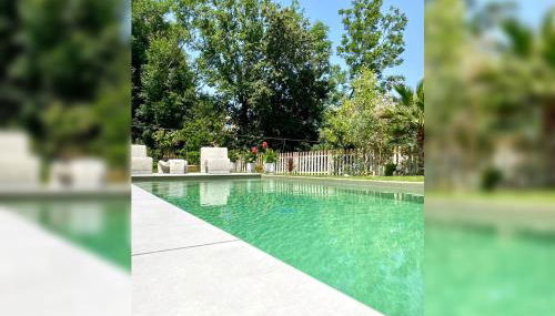 Villa Iris en Ardèche - Piscine Privée et Jardin - Foto 3, Garden, sunbed, Garden view