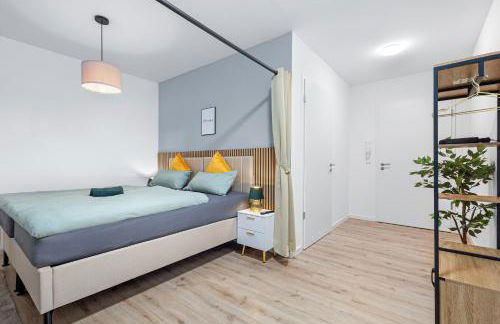 Exklusives Studio - Zentral Innenstadtlage - Kostenloser Parkplatz - Aufzug - Modern für bis zu 4 Personen - Smart Home - Foto 36