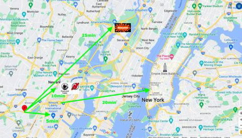 1 Bus Stop To NYC-Hot Tub-EWR Airport-Free Parking - Foto 5