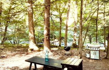 Romantic Glamping Getaway in a Pet Friendly Caravan, Ideal to Explore Hudson Valley - Foto 4