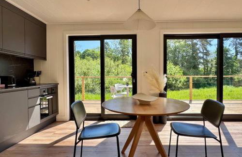 Heron - Luxurious Off-Grid Eco Cabin with River views - Foto 5