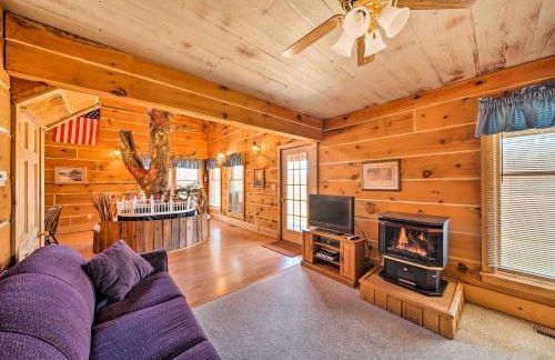 Secluded Spragueville Cabin by ATV Trails and River! - Foto 11