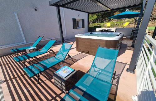 6-person apartment in sea view villa with jacuzzi - Foto 6