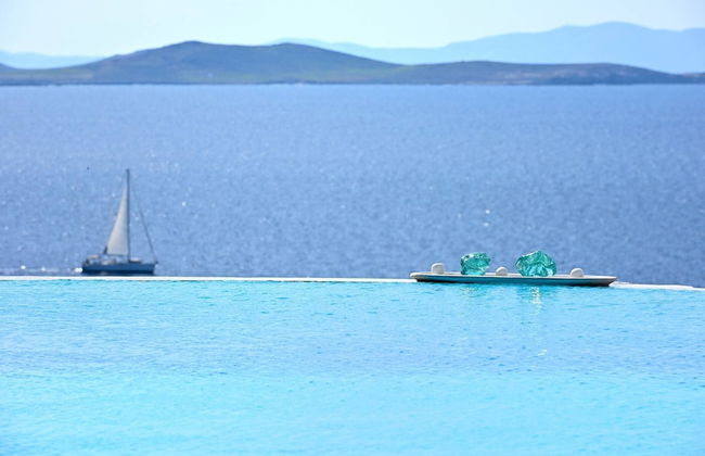 Amazing Sea View Villa Nymph By Calypso Sunset - Foto 47