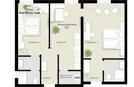 Ferienwohnung Rhöner Land - Foto 13