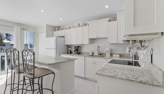 21591 Waterfront Duplex With Pool And Spa 2 Bedroom Condo - Foto 5, Cocina privada