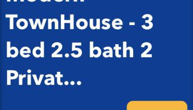 Modern TownHouse - 3 bed 2.5 bath 2 Private Gated Parking - Foto 2