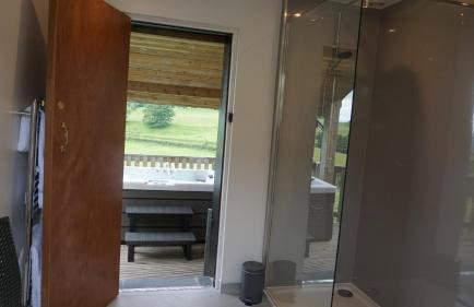 Wheat Cottage - 5* Cyfie Farm with private covered hot tub - Foto 13