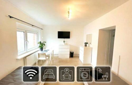 have-a-nice-Stay - Schwarzenbek - Monteursunterkunft - Einzelbetten - gute Anbindung - Bettwäsche - Foto 1