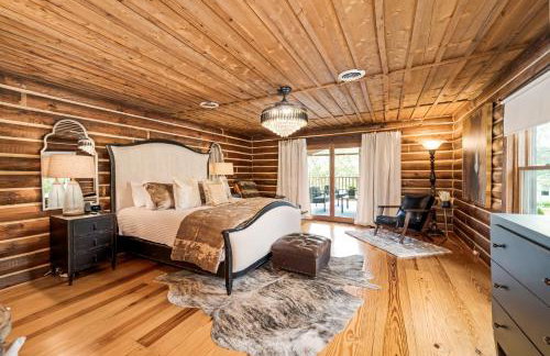 3BR Luxury Log Cabin Near Franklin - Foto 34