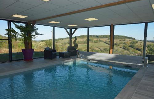 Gîte de Bellevue avec piscine intérieure privative - Foto 45