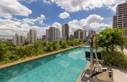 Studio com piscina e academia perto do metrô - Foto 8