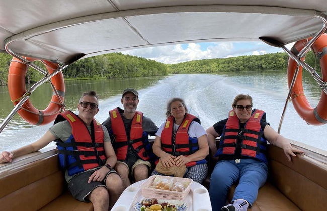 Excursión a los túneles de Cu Chi en lancha rápida - Foto 6